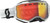 Scott Fury Goggle Snow Cross Ls White W/Red Chrome 278604-0002341