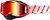 100% Armega Snowmobile Goggle Red W/ Red Mirror Lens 50008-10010