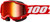 100% Accuri 2 Snowmobile Goggle Red W/ Red Mirror Lens 50022-10011