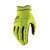 100% Ridefit Gloves Flo Yellow Md 10046-00007