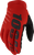 100% Brisker Gloves Red Lg 10003-00032