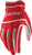100% Ridefit Gloves Red Md 10046-00012