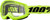 100% Strata 2 Goggle Neon Yellow Clear Lens 50027-00016