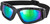 Bobster Freedive Goggles M Blk Gray W/Blu/Grn Reflc BFD002