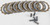 Hinson Clutch Fiber Spring Kit Steel Yam FSC213-8-001
