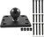 Ram Brake/Clutch Cover Base 1" Centered Ball RAM-B-345U