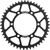 Supersprox Rear Sprocket Steel 47T-520 Blk Hon/Kaw/Yam RFE-486-47-BLK