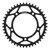 Supersprox Rear Sprocket Steel 44T-520 Blk Hay/Suz/Tri RFE-1793-44-BLK