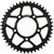 Supersprox Rear Edge Sprocket Steel 45T-525 Blk Suz RFA-807-45-BLK