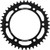 Supersprox Rear Sprocket Steel 42T-520 Blk Hon RFE-1308-42-BLK