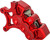 Arlen Ness Monoblock Axial Brake Caliper - 14" - Left - Red 320-110