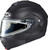 HJC C91 Modular Snow Helmet - Dual Pane - Electric - Solid - Semi-Flat Black - XS 0105-631
