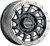 Raceline Wheels Wheel - Squad - Front/Rear - Black/with Gun Metal Gray Ring - 15x7 - 4/137 - 6+1 (+38 mm) A12BG-57037+38