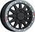 Raceline Wheels Wheel - Alpha - Front/Rear - Black/with Gun Metal Ring - 15x6.5 - 6/139.7 - +74 mm A14BG-56560+74