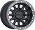 Raceline Wheels Wheel - Alpha - Front/Rear - Black/with Gun Metal Ring - 15x10 - 4/156 - +10 mm A14BG-51056+10