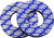 Scar Racing Grips Donuts - Blue DTZ2