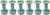 Scar Racing Bolt Kit - Sprocket - European SSBE