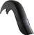 Klock Werks Benchmark Rear Fender - Vicla - Frenched - Black - HD Softail '11-'17 KWF-02-0548