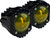 CUSTOM DYNAMICS Fog Lights Shark Demon® - High Performance LED - Yellow SD-FOG-7Y