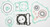 Athena Complete Gasket Kit Yam P400485850062