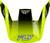 Fly Racing Rayce Sonar Helmet Visor Hi-Vis/Black/White Xs-Lg 73-3653VM