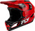 Fly Racing Rayce Sonar Bicycle Helmet Red/Black/White Md 73-3651M