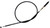 Motion Pro Black Vinyl Clutch Cable 03-0424