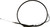 Motion Pro Black Vinyl Throttle Cable 06-0385