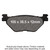 EBC Brake Pads Sfa319 Organic SFA319