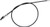 Motion Pro Black Vinyl Speedo Cable 06-0116