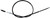 Motion Pro Black Vinyl Clutch Cable Lw 06-0415