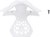 Alpinestars M8/M10 Helmet Chin Vent Frame Gloss White Md-2X 8983119-2180-M2XL