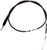 Motion Pro Black Vinyl Clutch Lw Cable 06-0375