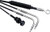 Motion Pro Black Vinyl Idle Cable 06-0392