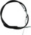 Motion Pro Black Vinyl Clutch Lw Cable 06-0376