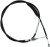 Motion Pro Black Vinyl Clutch Lw Cable 06-0377