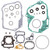 Vertex Complete Gasket Set With Oil Seals 811210