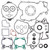 Vertex Complete Gasket Set With Oil Seals 811332