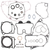 Vertex Complete Gasket Set With Oil Seals 811590