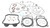 Vertex Complete Gasket Set With Oil Seals 8110087