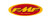 FMF Racing 5" Oval Sticker (Yel/Red) (100 Pack) 015230