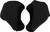 Z1R Scuzzi Cheek Pads - Black - XL