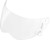 BILTWELL Lane Splitter Shield - ECE R 22.06 - Clear 1115-199