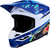 ALPINESTARS Youth SM3 Helmet - Falcon - Blue/White/Black/Pink Fluo - Large 8301327-7347- YL