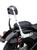 COBRA Detachable Backrest Short Chrome Dyna 06-17 602-2044