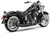 COBRA El Diablo 2-1 Black Softail 12-17 6483B