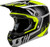 FLY RACING Youth Formula Cc Strike Helmet Grey/Black/Hi-Vis Yl 73-4364YL