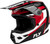 FLY RACING Kinetic SYNC Helmet Black/Red/White 2X 73-20022X