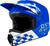 FLY RACING Kinetic Lite Rival Helmet Gloss Blue/White Xs 73-3475XS