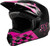 FLY RACING Kinetic Lite Rival Helmet Gloss Black/Pink Lg 73-3477L